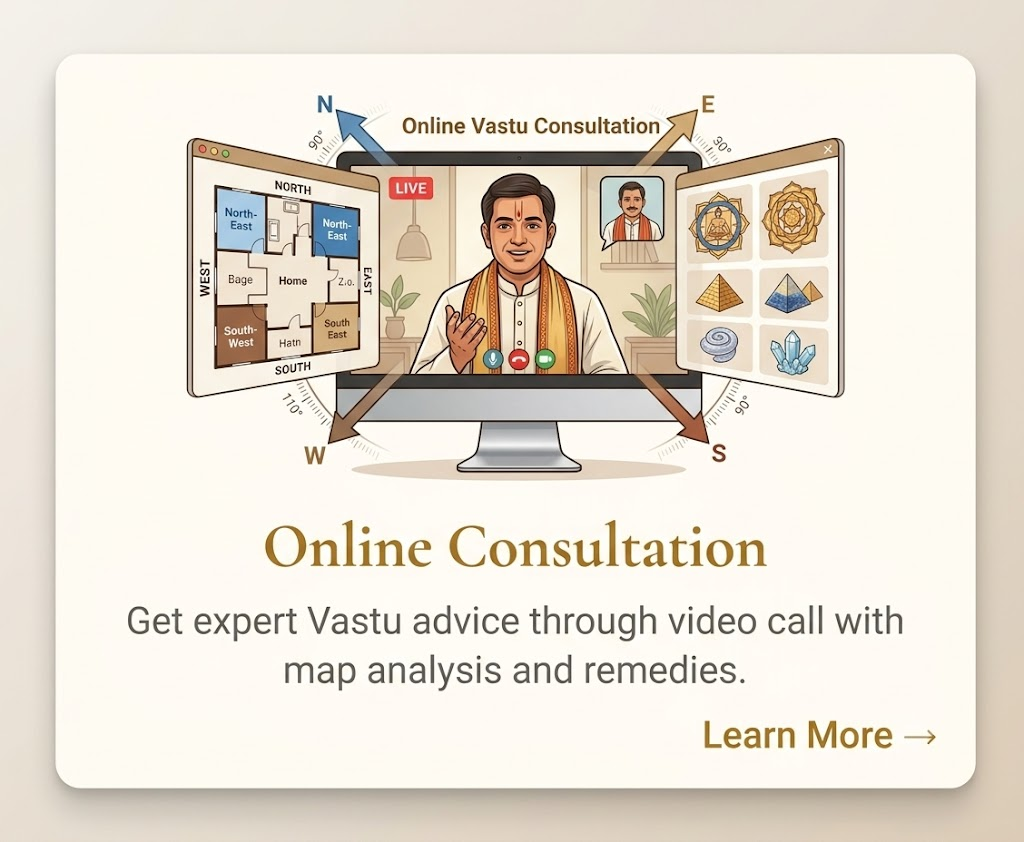 Online Vastu Consultation - Video Call & Map Analysis