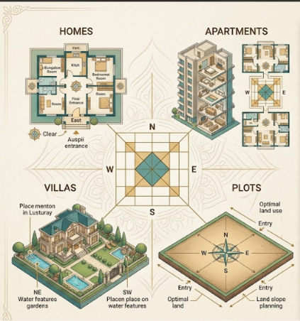Residential Vastu - Homes, Apartments, Villas, Plots